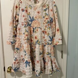 Zara Babydoll Dress with Lace Collar